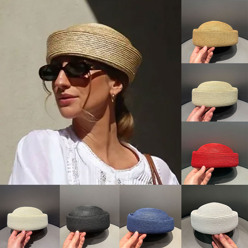 New Summer Handemad Straw Pill - Paper Straw Color ulasan dan harga