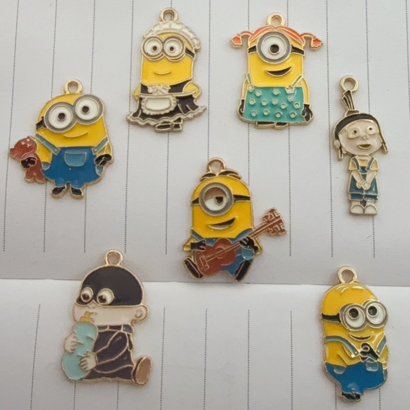 10pcs alloy drip oil cartoon p - Event Party ulasan dan harga