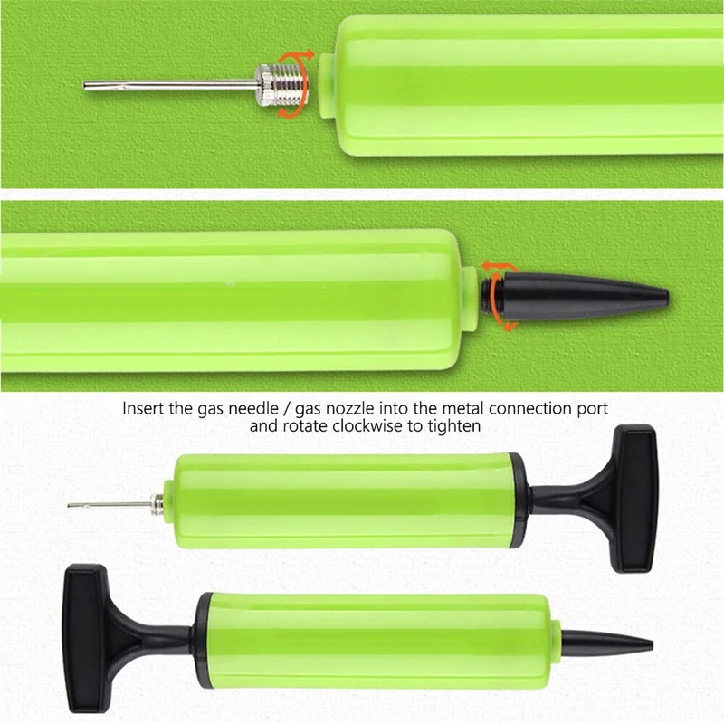 8Pcs Portable Ball Pump Set Fl - Balloon Pump Hand ulasan dan harga