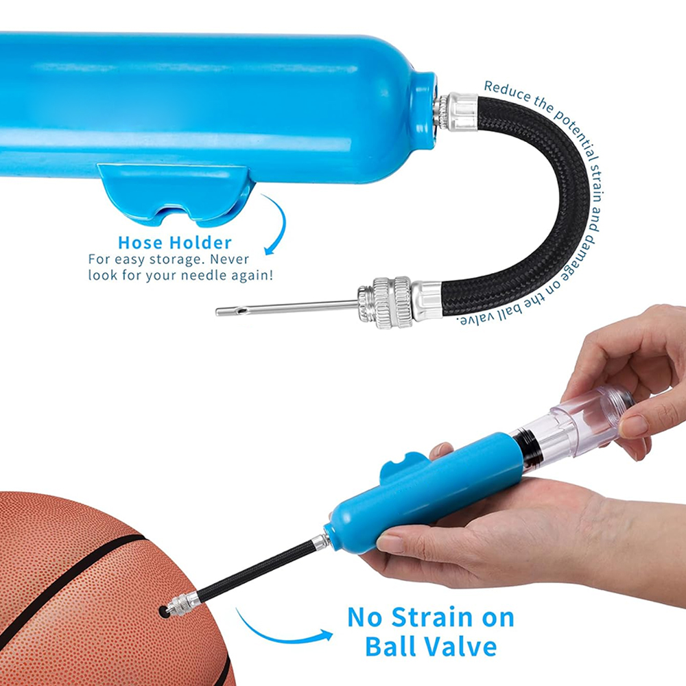 Portable Air Pump Sports Ball  - Balloon Pump Hand ulasan dan harga