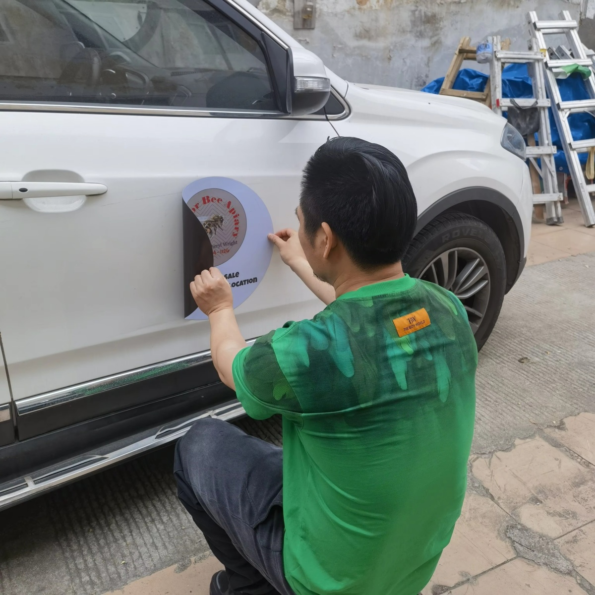 Customizable Magnetic Car Deca - Eve Party ulasan dan harga