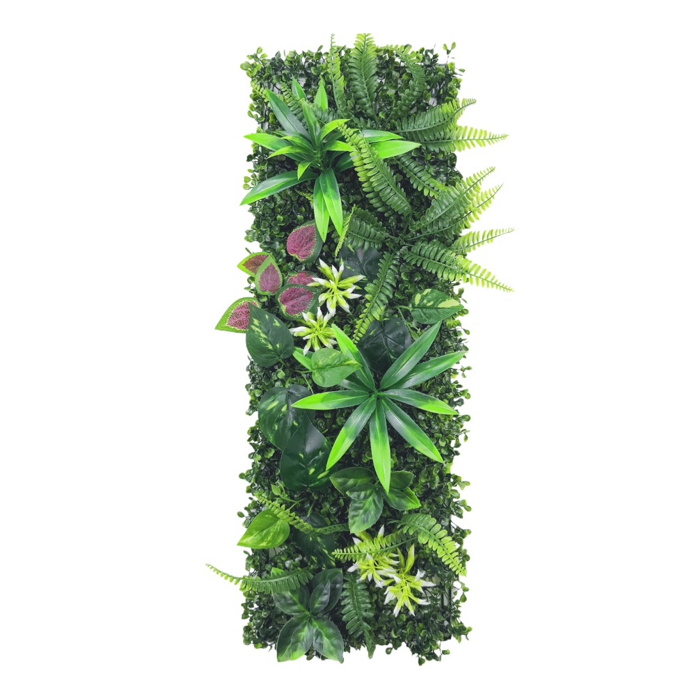 DIY Artificial Plant Wall Pane - Flower Wall Panel ulasan dan harga