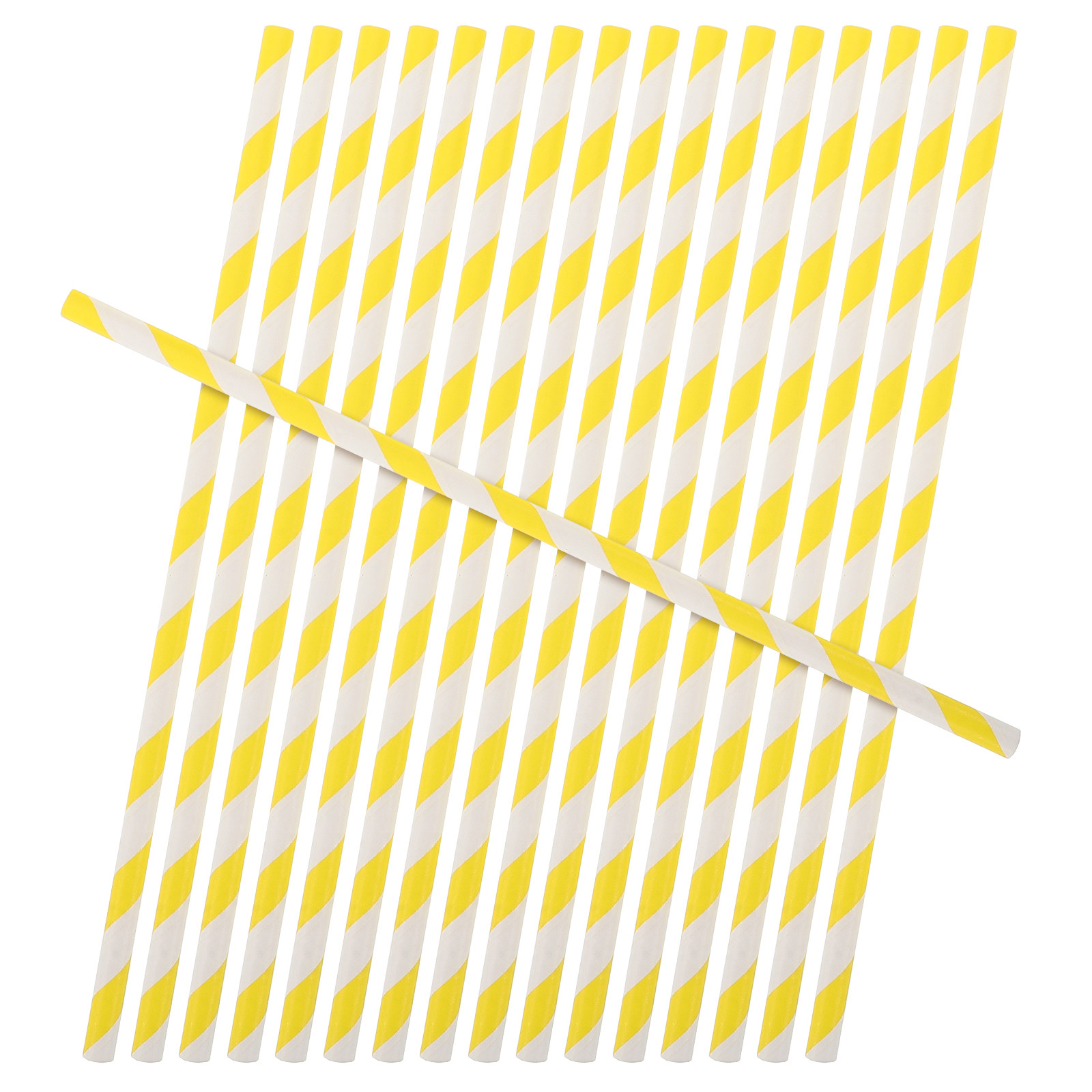 100Pcs Party Decorative Paper  - Paper Straw Color ulasan dan harga