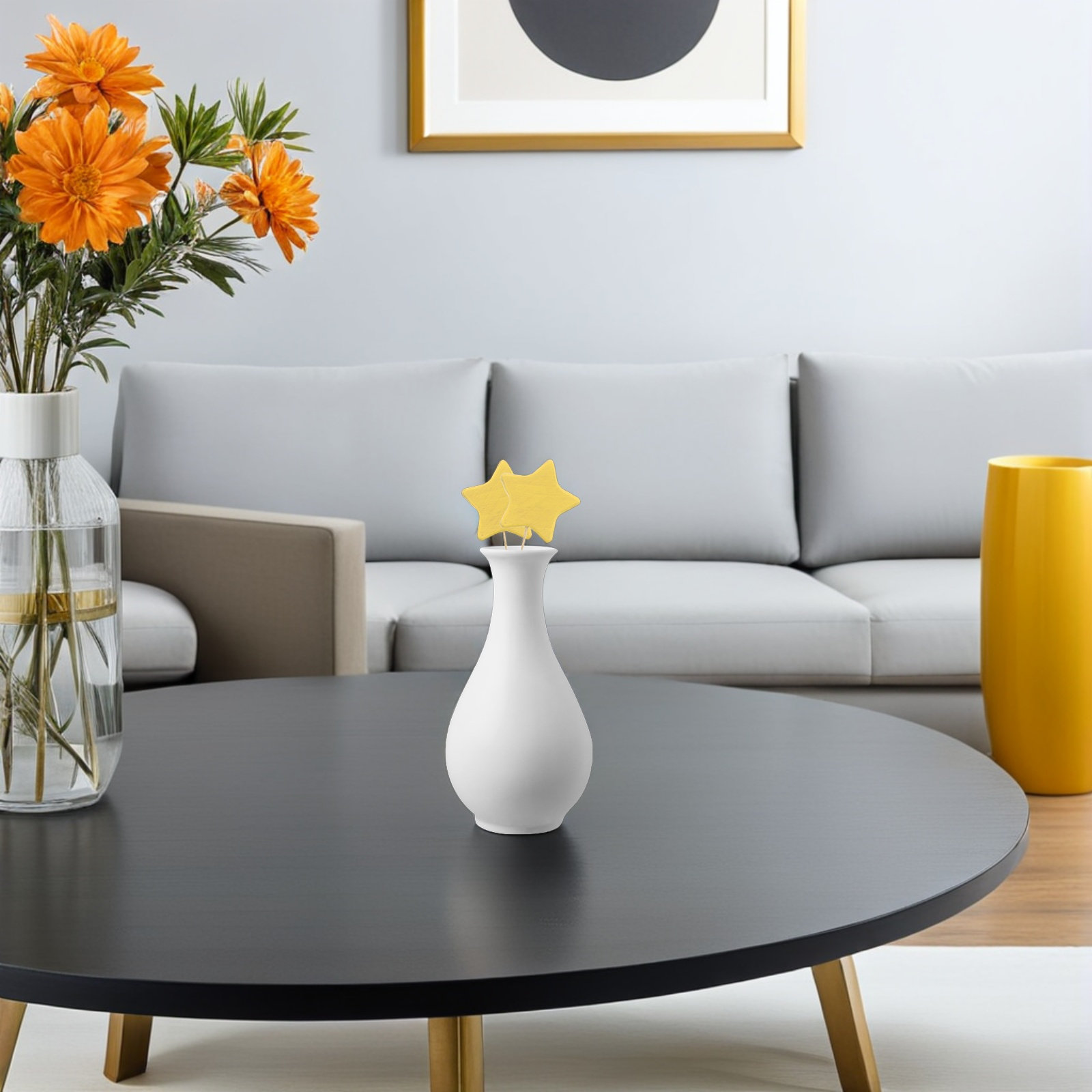 6Pcs Wooden Star Picks Mini St - Centerpiece Stick ulasan dan harga
