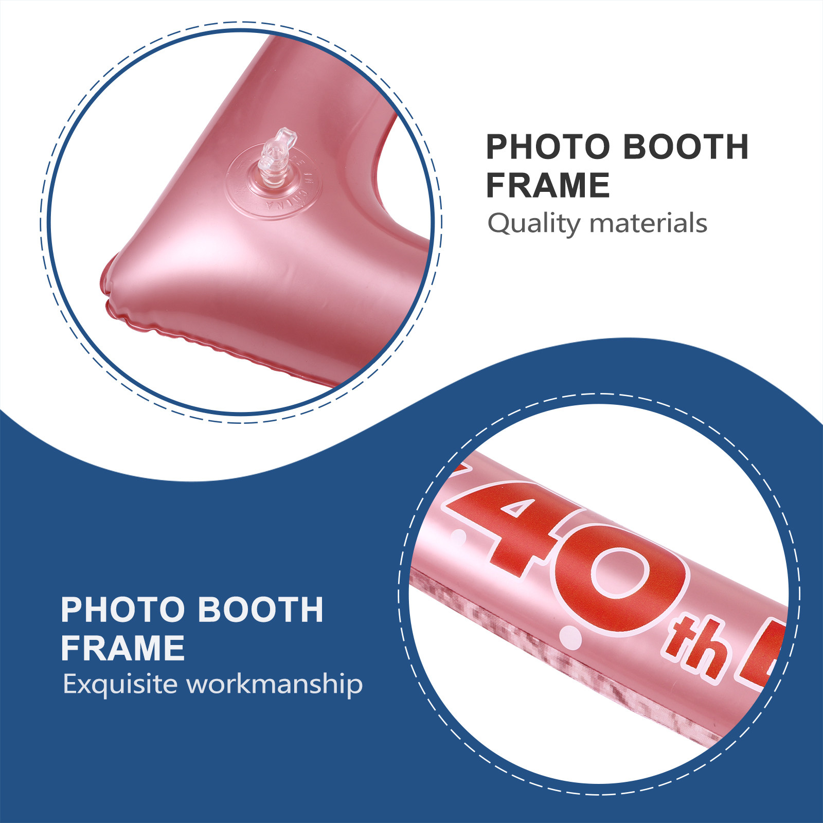 Photo Party Frame Class 60th B - Photo Booth Frame ulasan dan harga