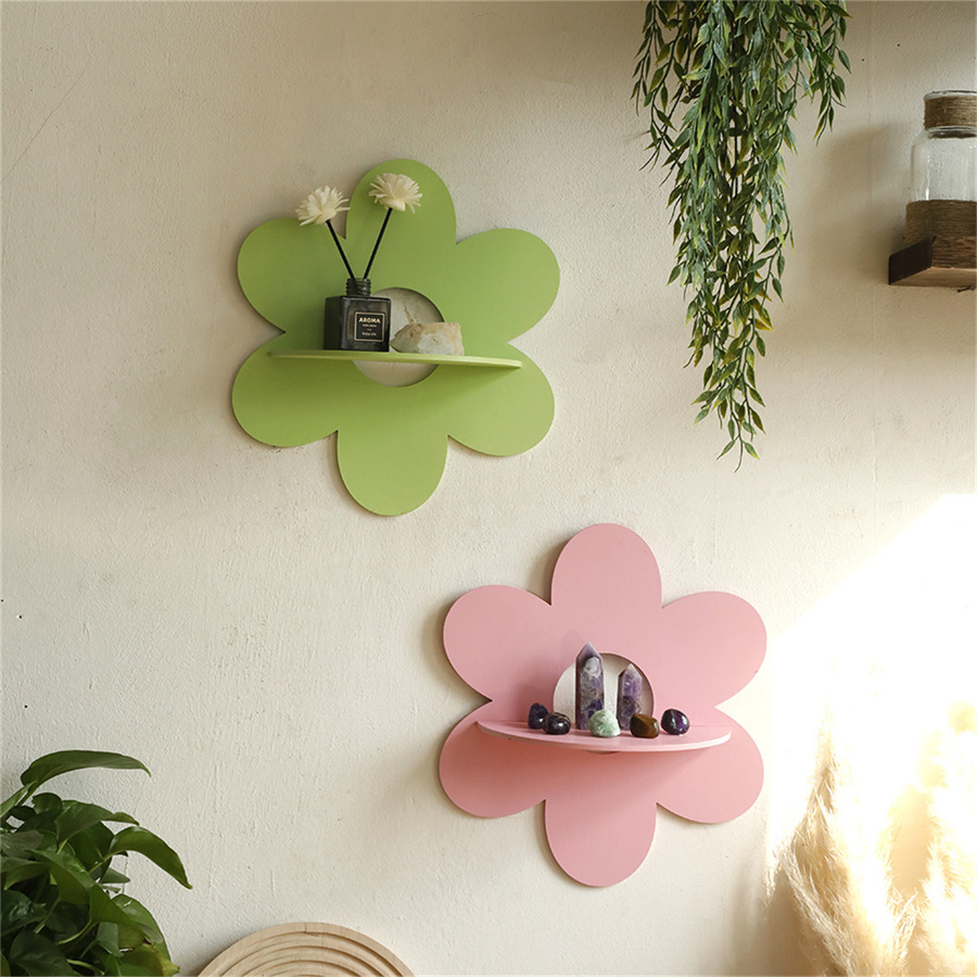 Flower Crystal Shelf Display B - Flower Wall Panel ulasan dan harga