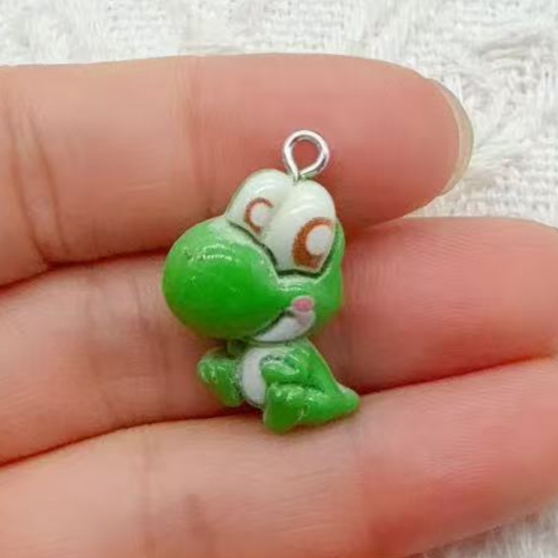10pcs resin cartoon pendant, D - Event Party ulasan dan harga